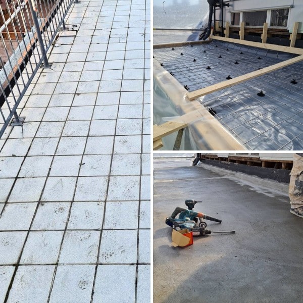 Kattoterassin paikallvalu City Restor Finland Oy Uusimaa